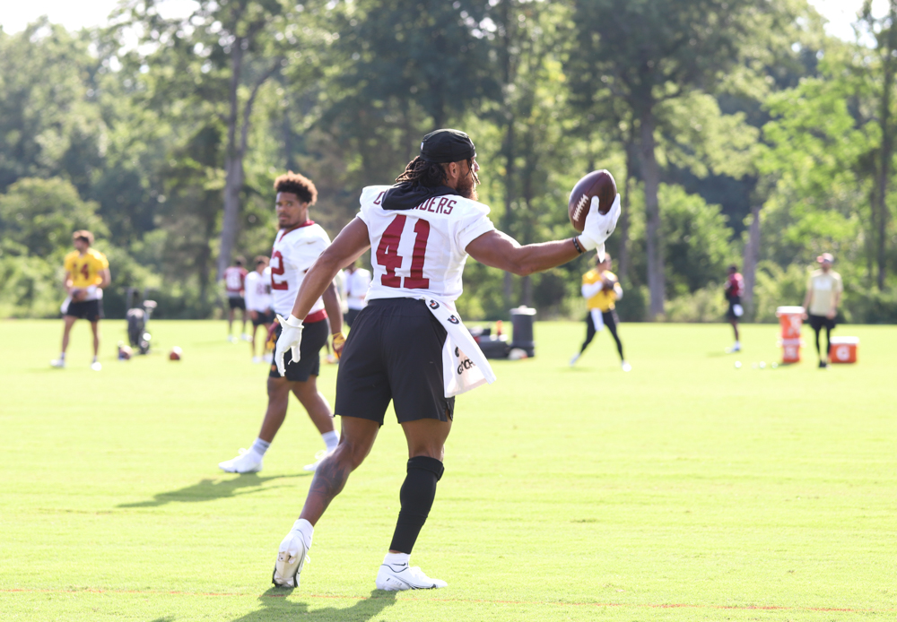 Washington Commanders Running Back Jonathan Williams (41) makes
