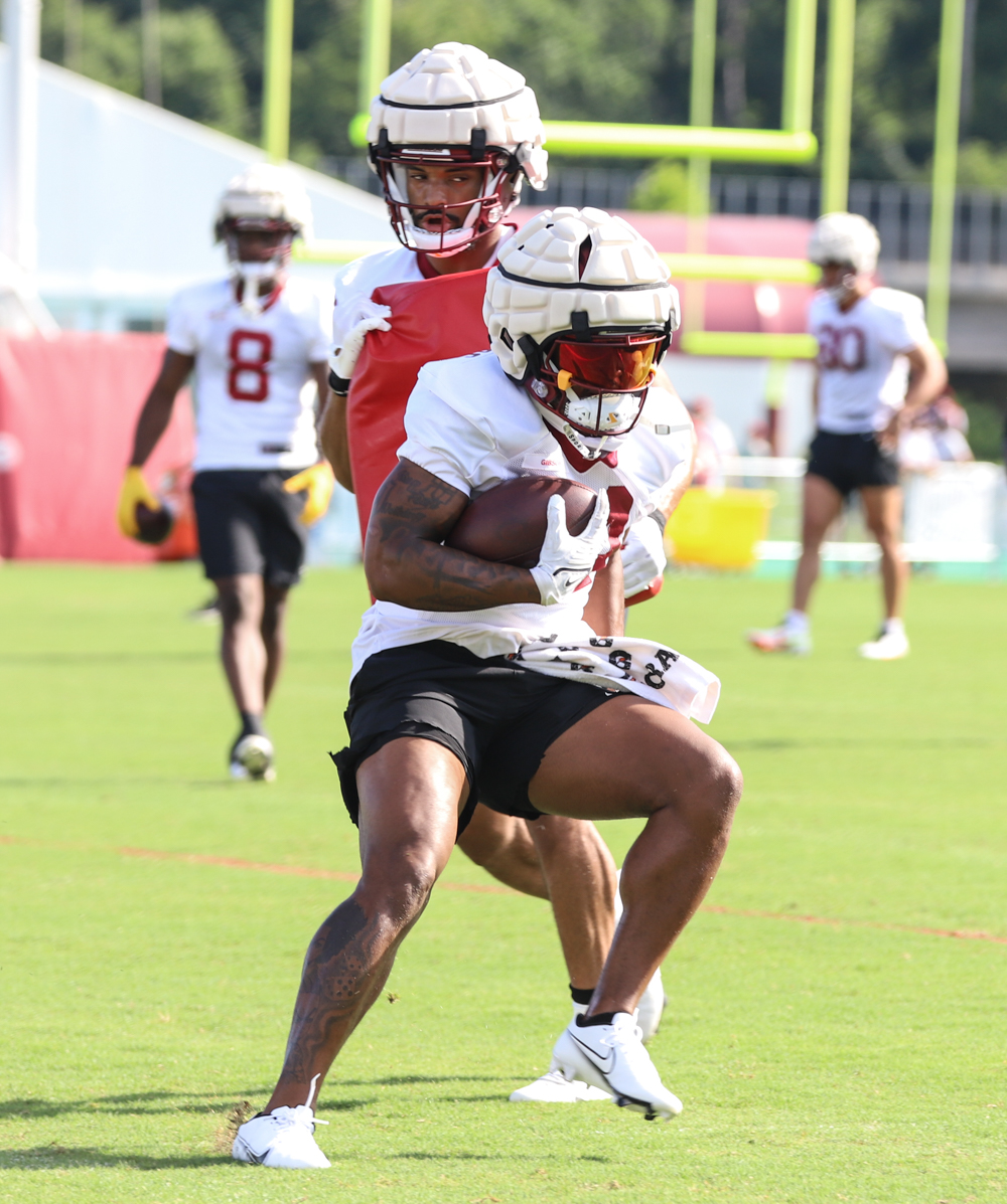 Washington Commanders Running Back Antonio Gibson (24) running w